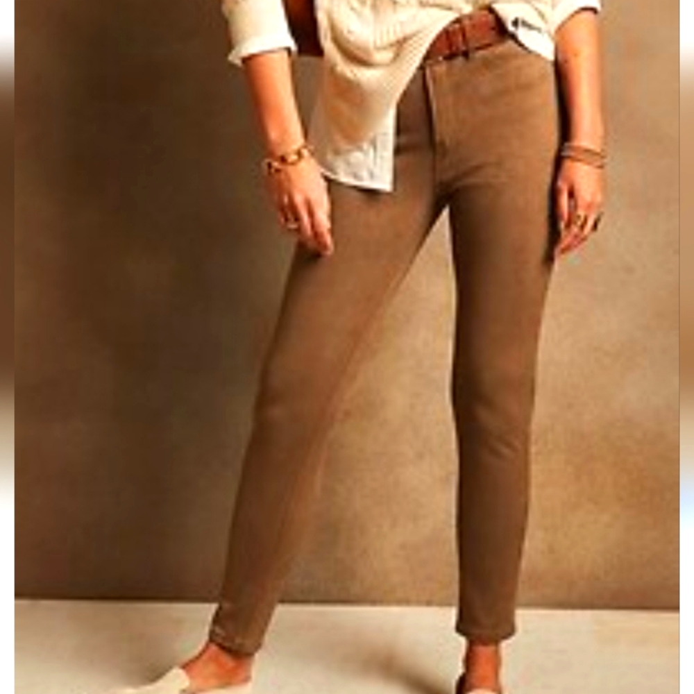 Banana Republic Faux Suede Skinny High Rise